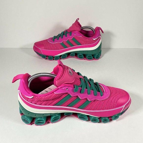 Adidas Originals Microbounce T1 Women's Shock Pink - Picture 3 of 4